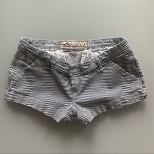 Hollister Striped Shorts - size 3